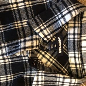 Woman's Lands End Flannel